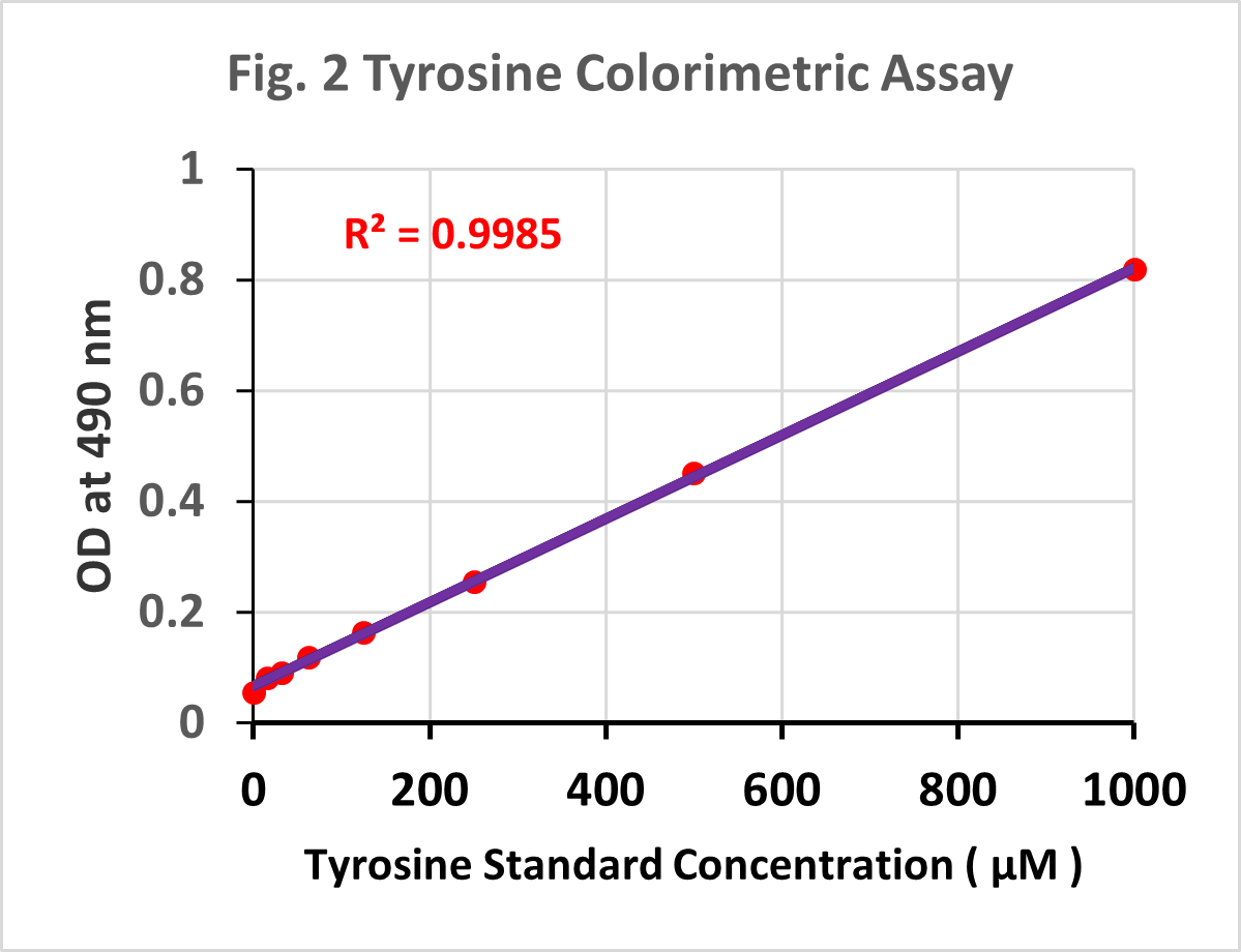 Tyrosine Colorimetric Assay – Tribioscience