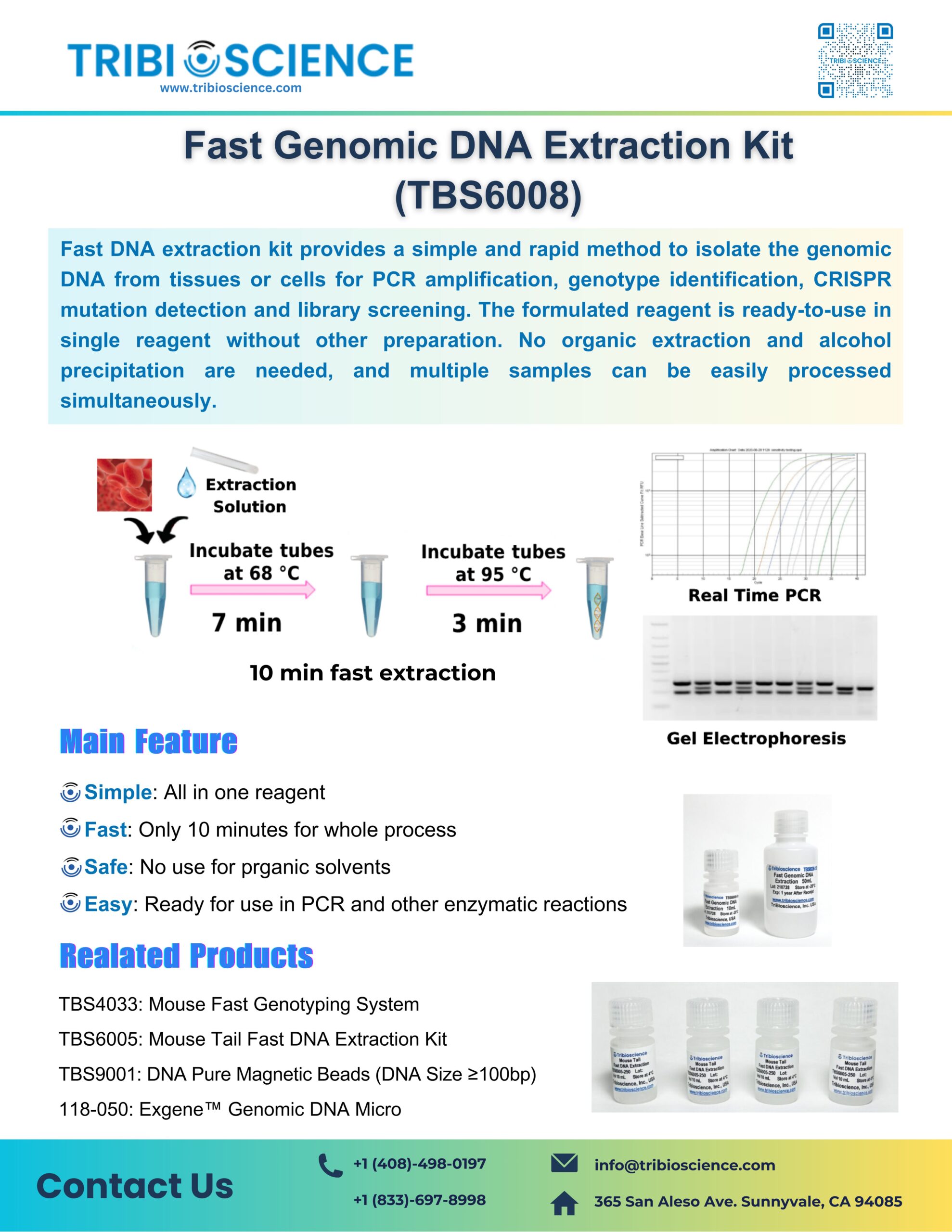 DNA extraction in just 10 minutes? Yes. – Tribioscience
